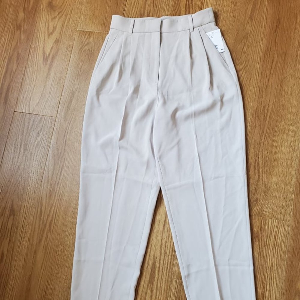 H&M Cream Dress Pants